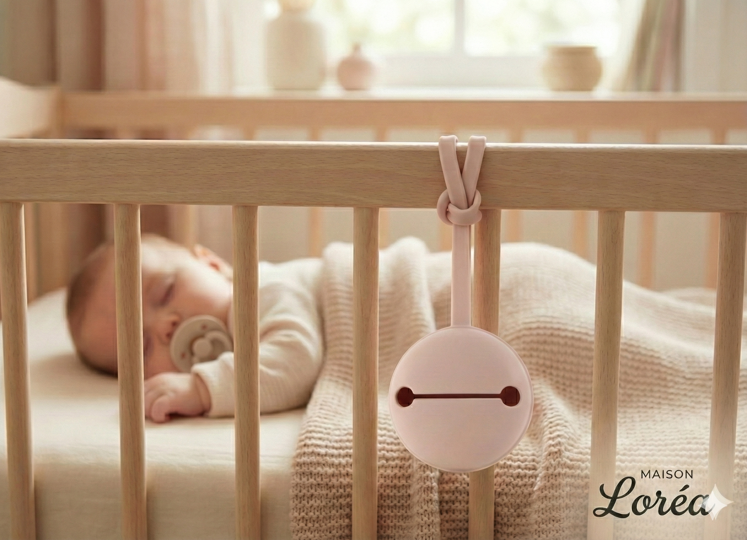 L'Étui à Tétine "Écrin" en Silicone